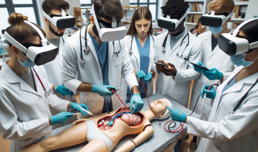 augmented reality training en opleiding in zorg dokters verpleging